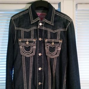 TRUE RELIGION WOMEN'S JEAN JACKET